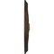 Ekena Millwork Washington Ceiling Medallion (Fits Canopies up to 2 7/8"), Hand-Painted Rust, 17 1/8"OD x 1 1/2"P CM17WARUS - alternate 3